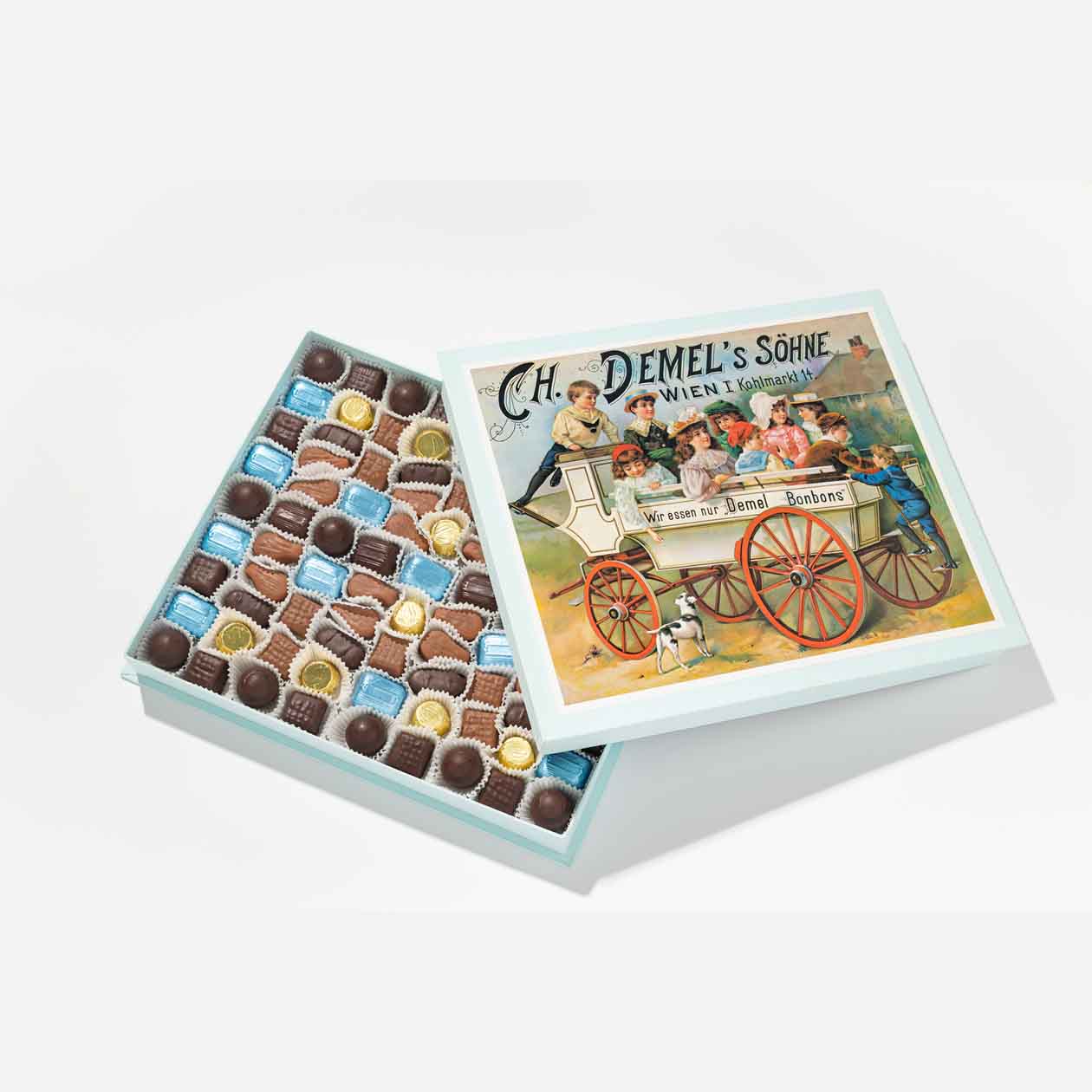 Demelwagen groß - Blau