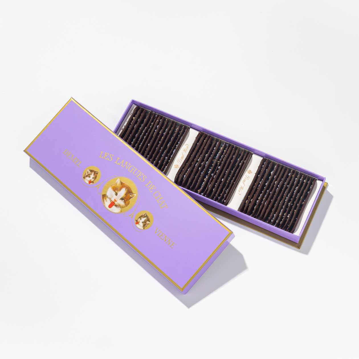 Katzenzungen - Kandierte Veilchen