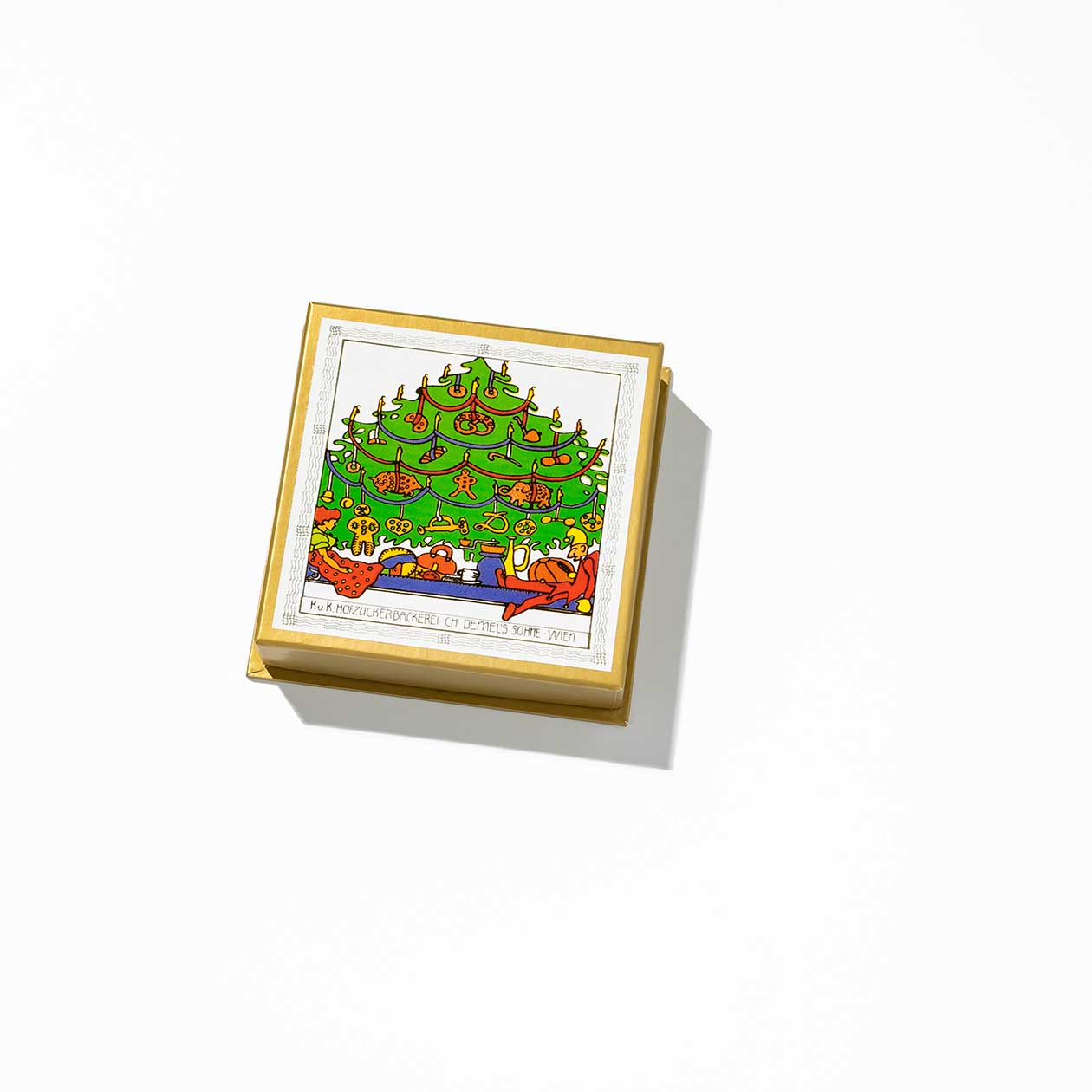 Christbaum Bonbonniere Gold