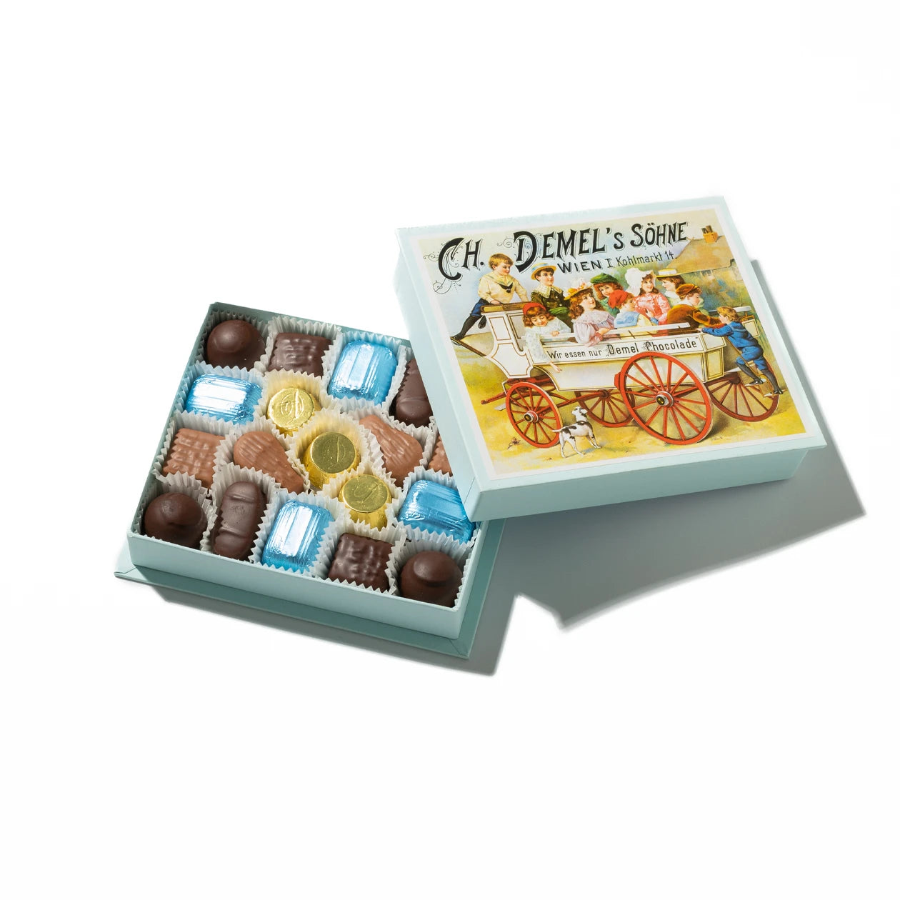 Demelwagen klein - blau