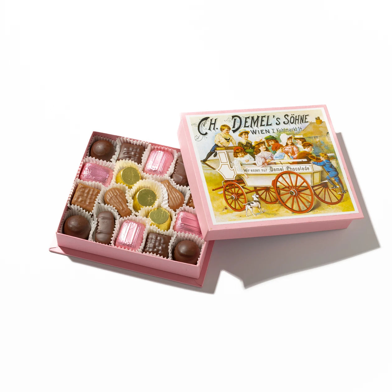 Demelwagen klein - rosa