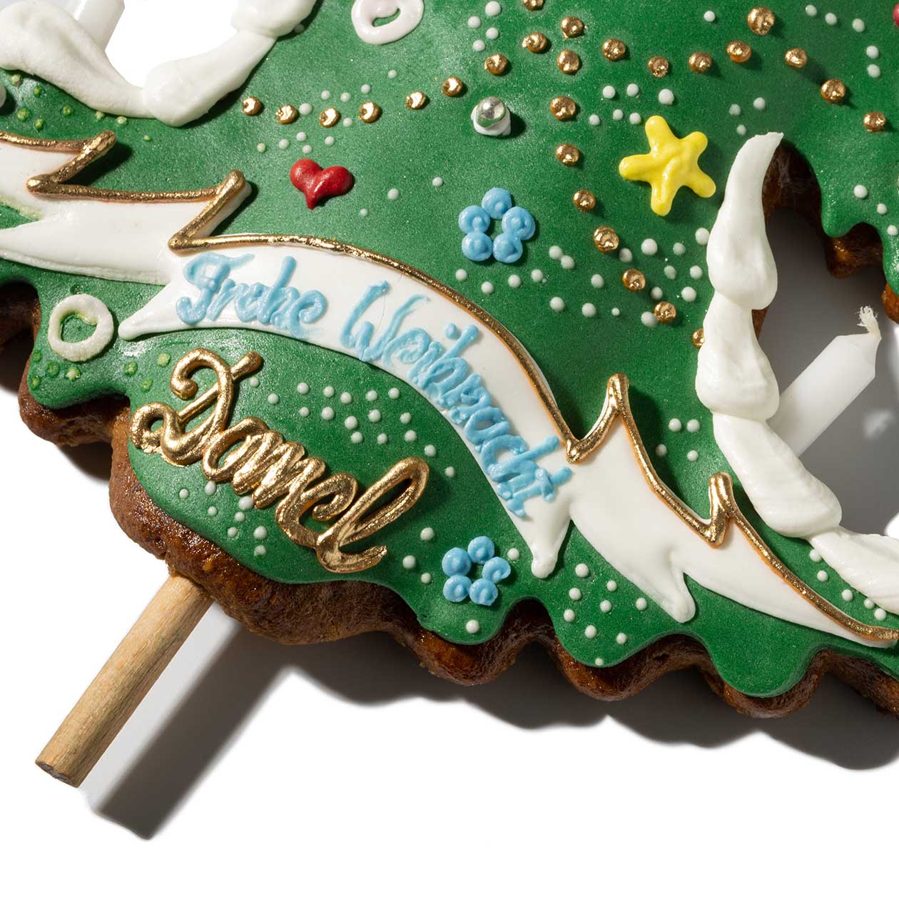 Großer Lebkuchen Christbaum