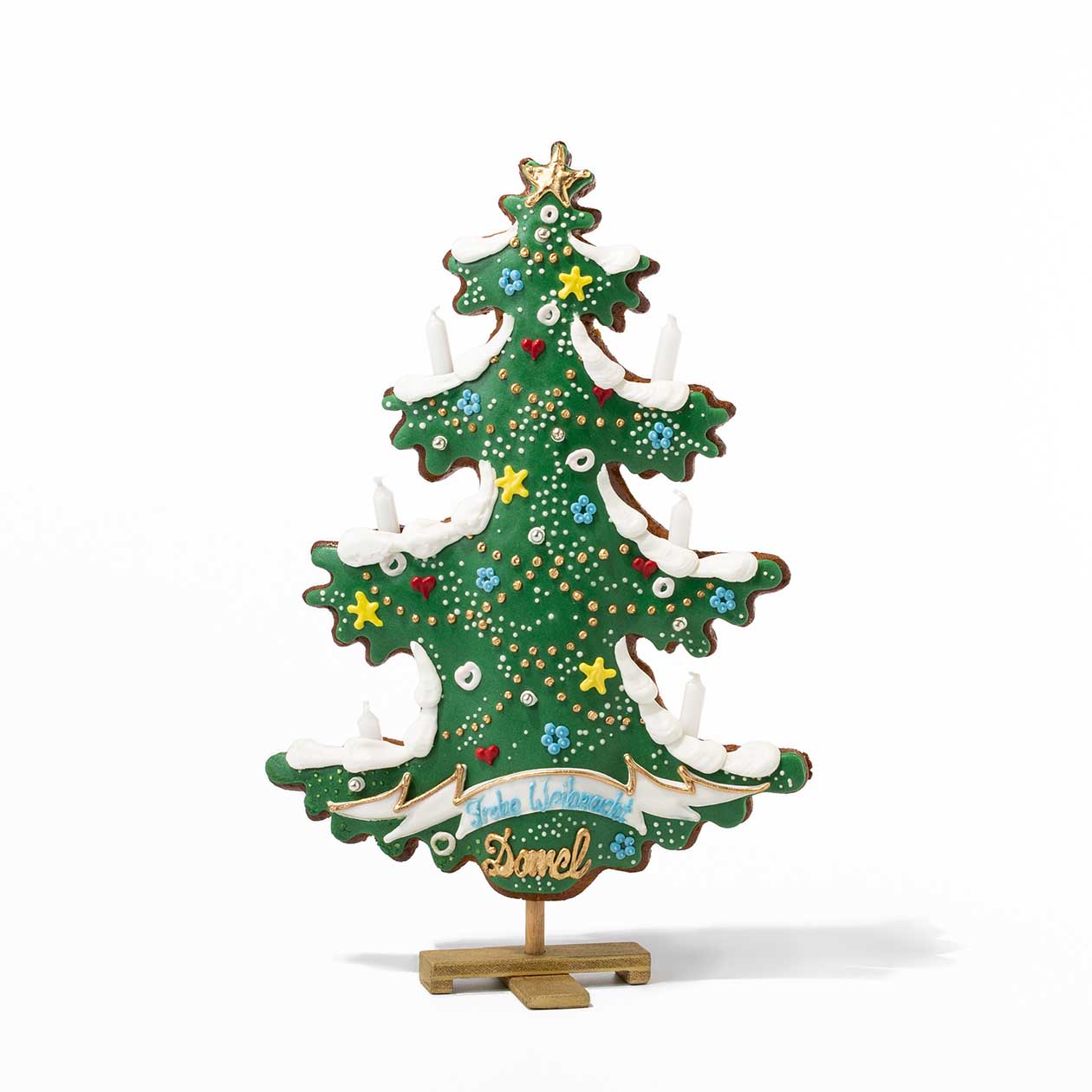 Großer Lebkuchen Christbaum