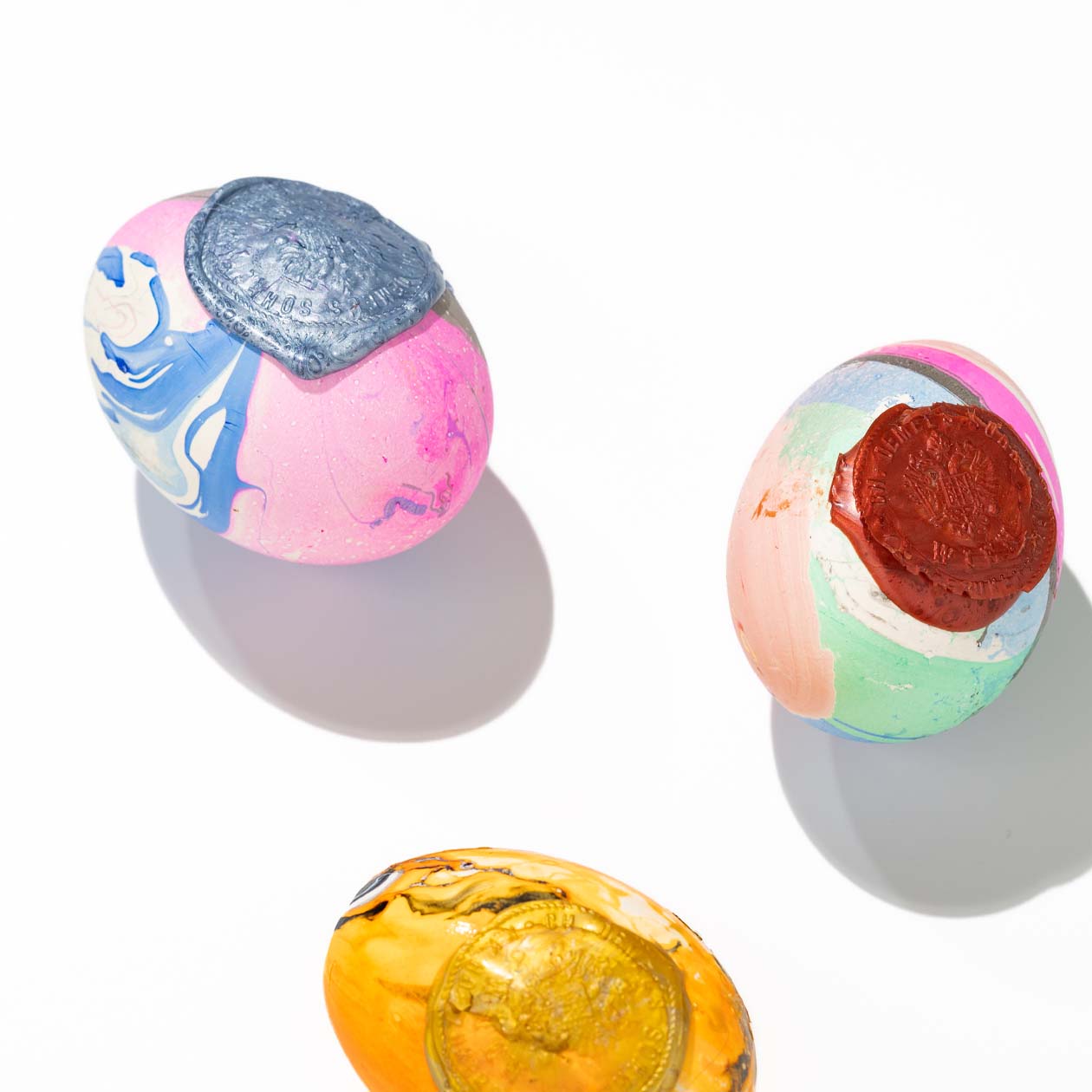 Demel Nougat Easter Egg with Seal