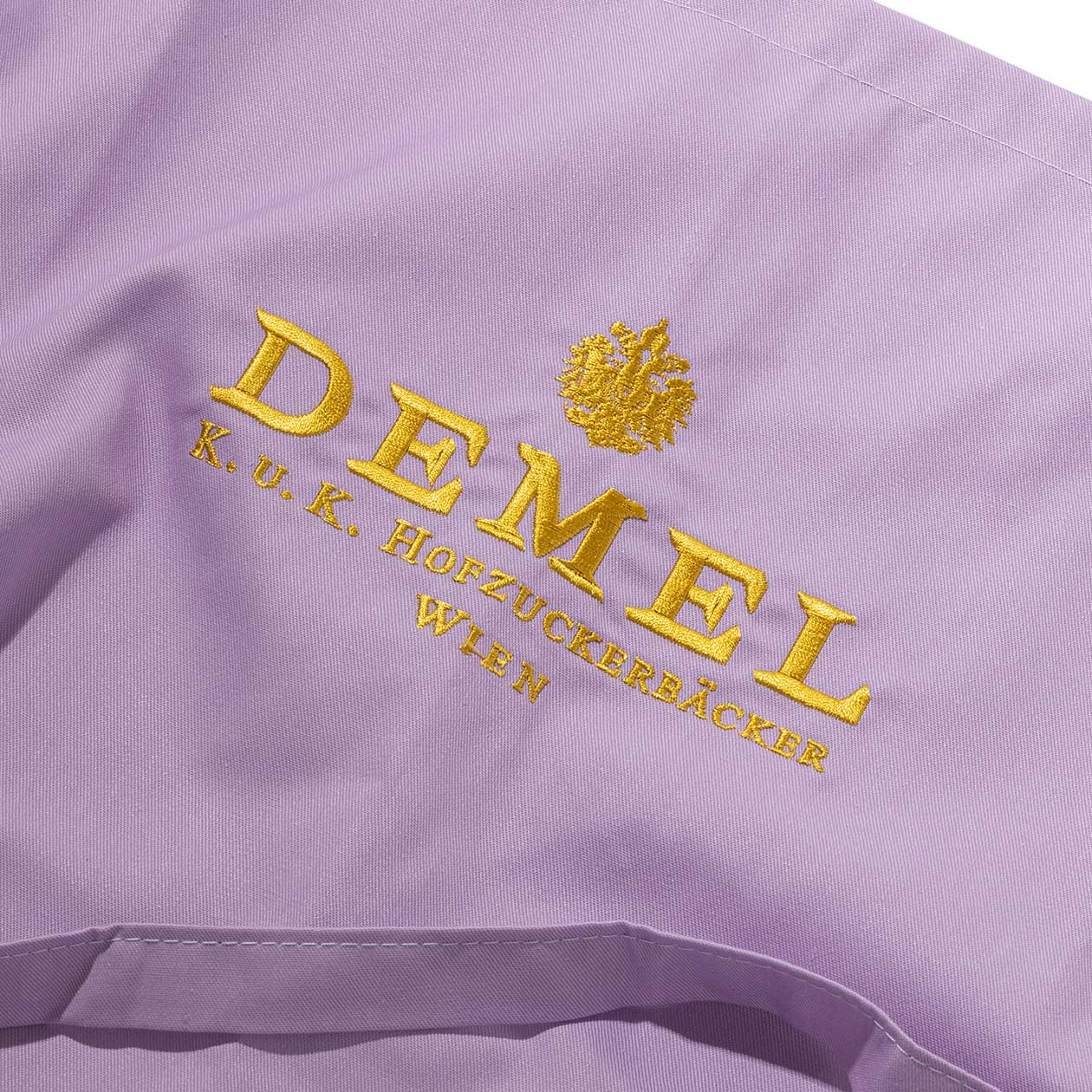 Demel Backschürze Violett