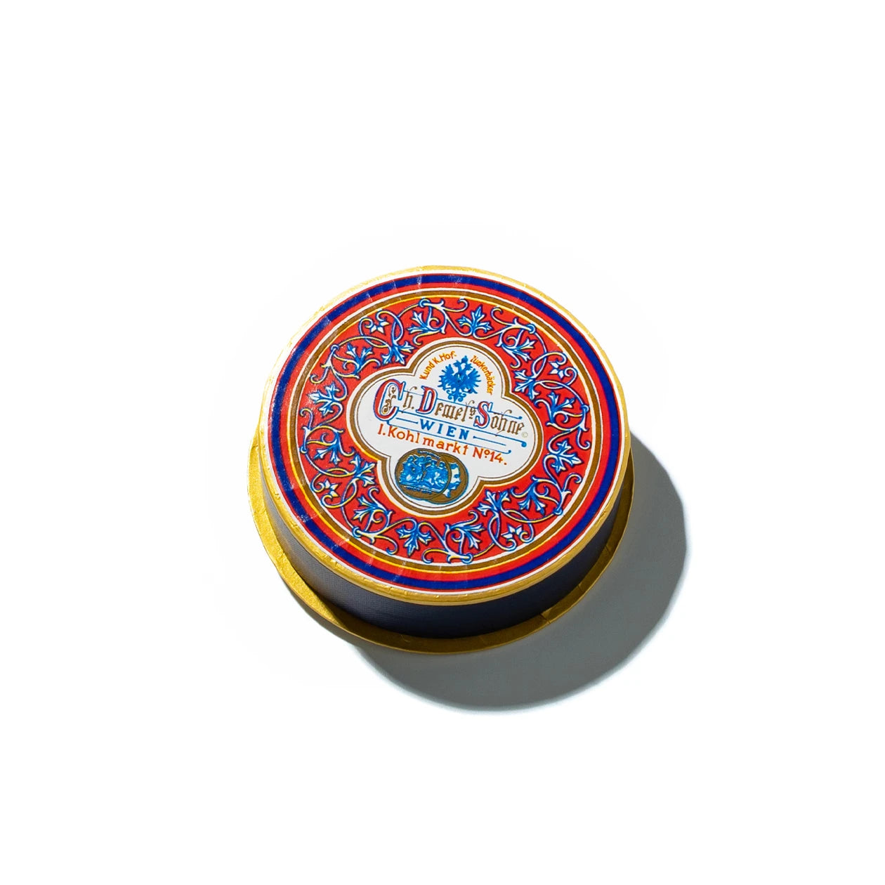 Blue Round Chocolate Box - Small