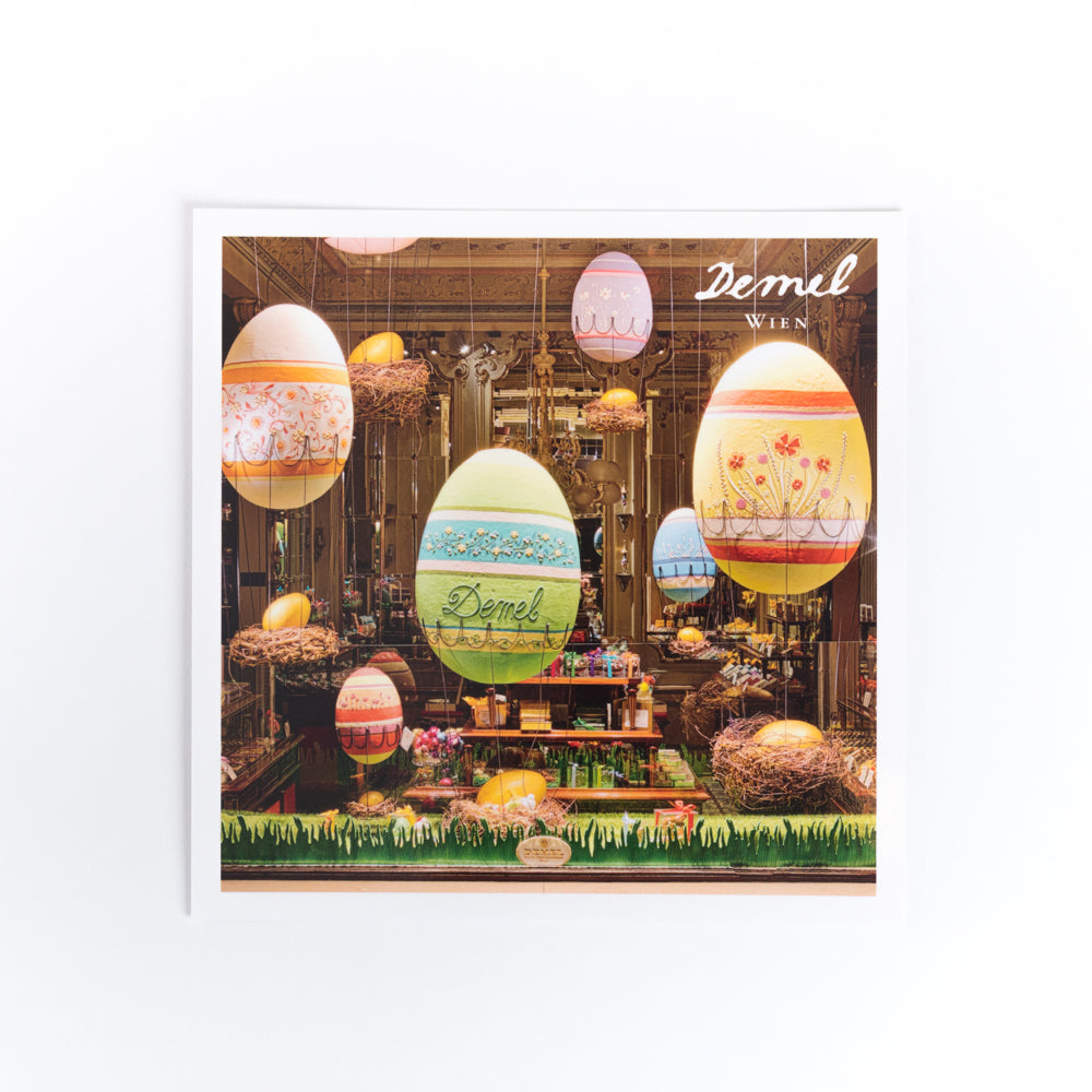 Postkarte Schaufenster-Serie: „Frohe Ostern“